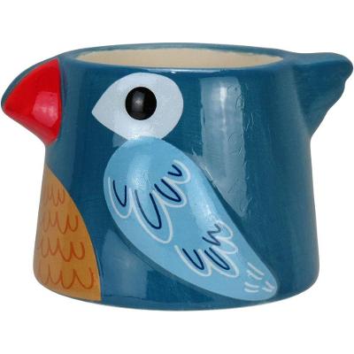 Cachepô Vaso Decorativo Home&co Cerâmica 7x9x10cm Azul