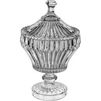 Potiche Vaso Decorativo Redondo Home&co Com Tampa Crystal - 1