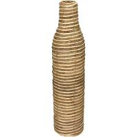 Vaso Decorativo Enfeite Home&co Fibra Natural E Metal 71x17 - 1