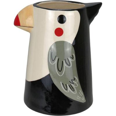 Cachepô Vaso Decorativo Home&co Cerâmica 23x16x19cm Cinza