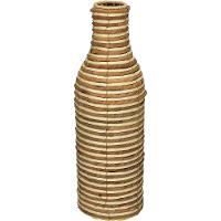 Vaso Decorativo Home&co Fibra Natural E Metal 52x17x17cm - 1