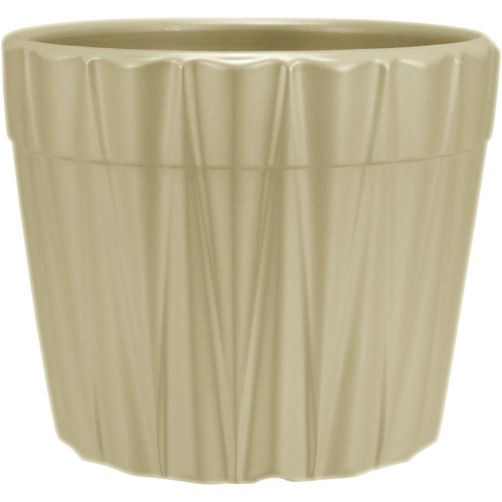 Cachepô Vaso Decorativo Planta Home&co Cerâmica 10x12 Bege - 1