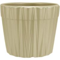 Cachepô Vaso Decorativo Planta Home&co Cerâmica 10x12 Bege - 1