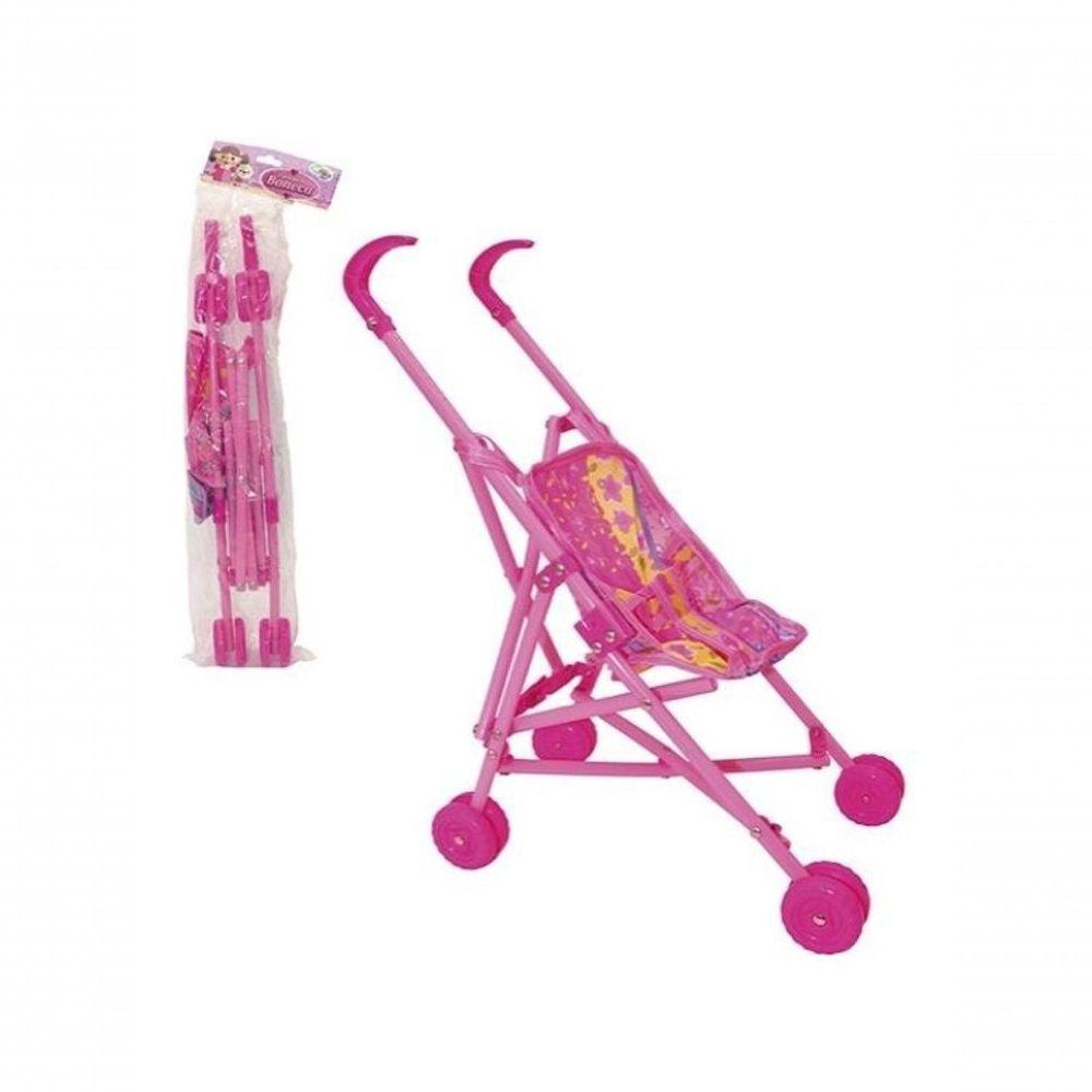 Carrinho De Boneca Brinquedo Dobrável Infantil - 1