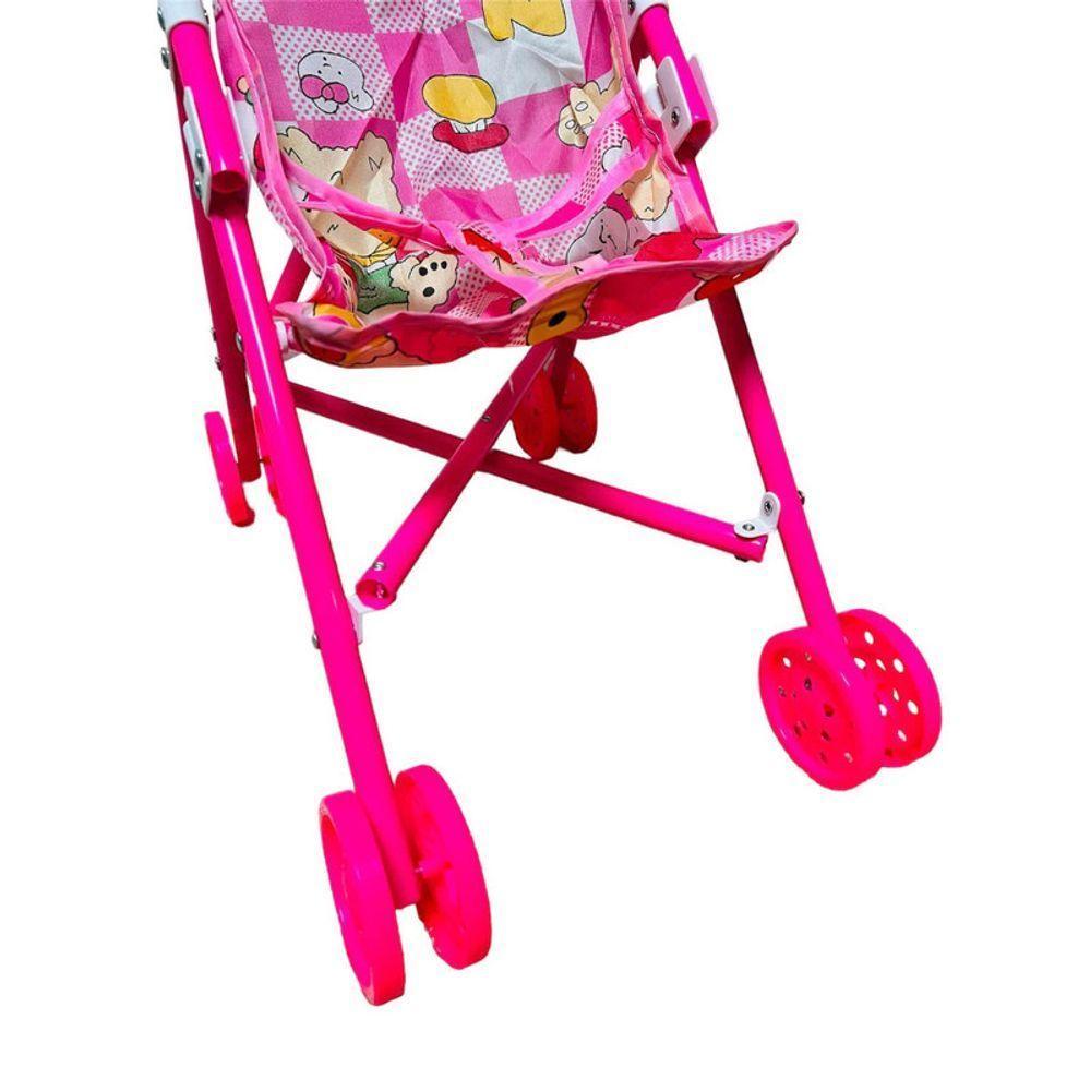 Carrinho De Boneca Brinquedo Dobrável Infantil - 2