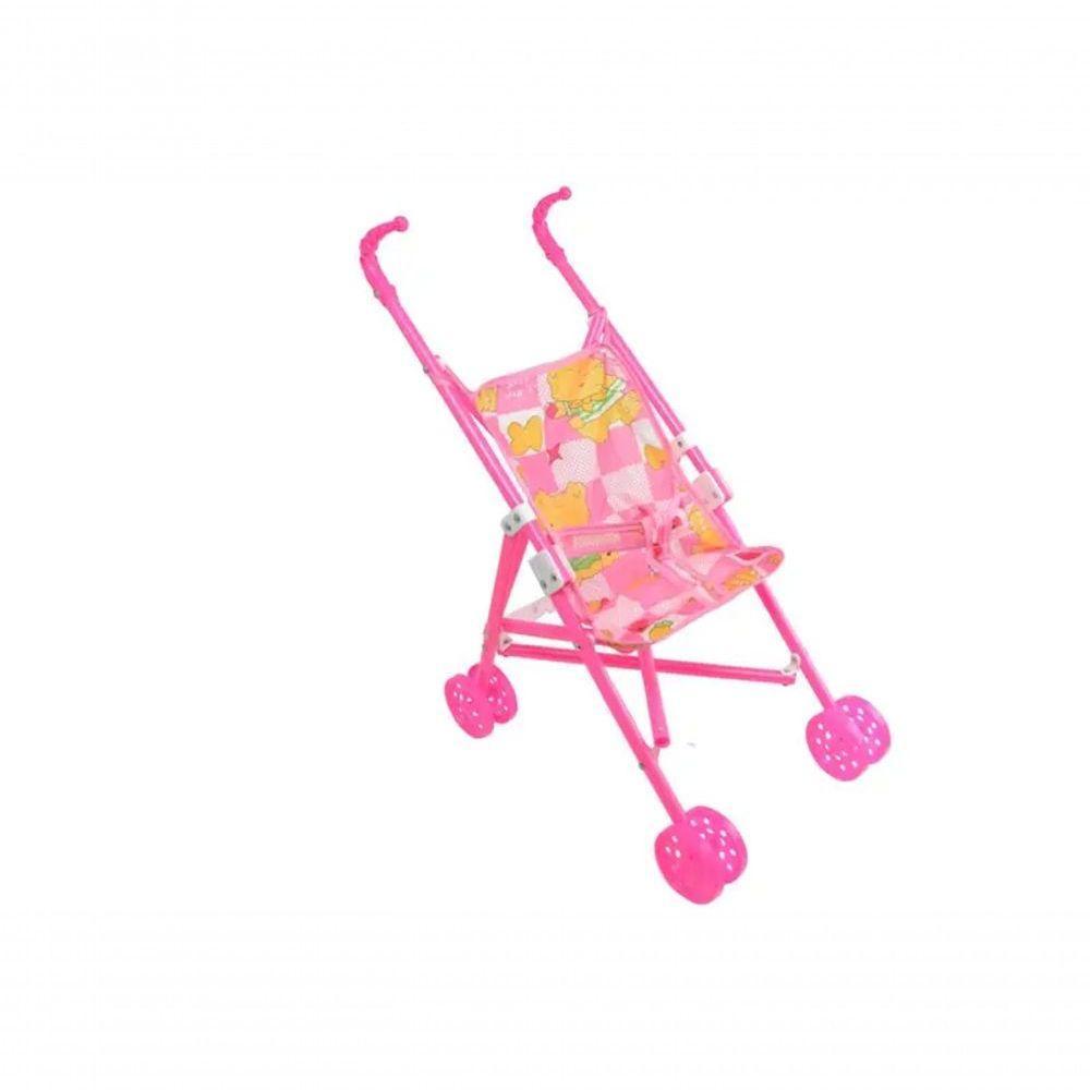 Carrinho De Boneca Brinquedo Dobrável Infantil - 8