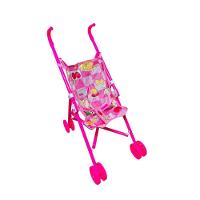 Carrinho De Boneca Brinquedo Dobrável Infantil