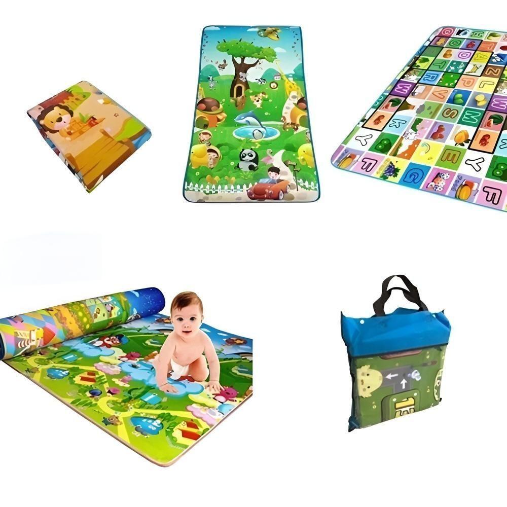 Tapete Infantil Dupla Face Termico Tatame Criança Bebe Educativo Atividade Dupla Face Impermeavel Quarto - 6