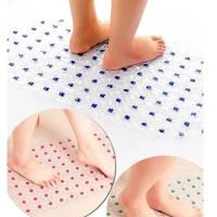 Tapete Box Chuveiro Antiderrapante Chao Banho Banheiro Grande Pvc Ventosas Higienico Massagem - 1