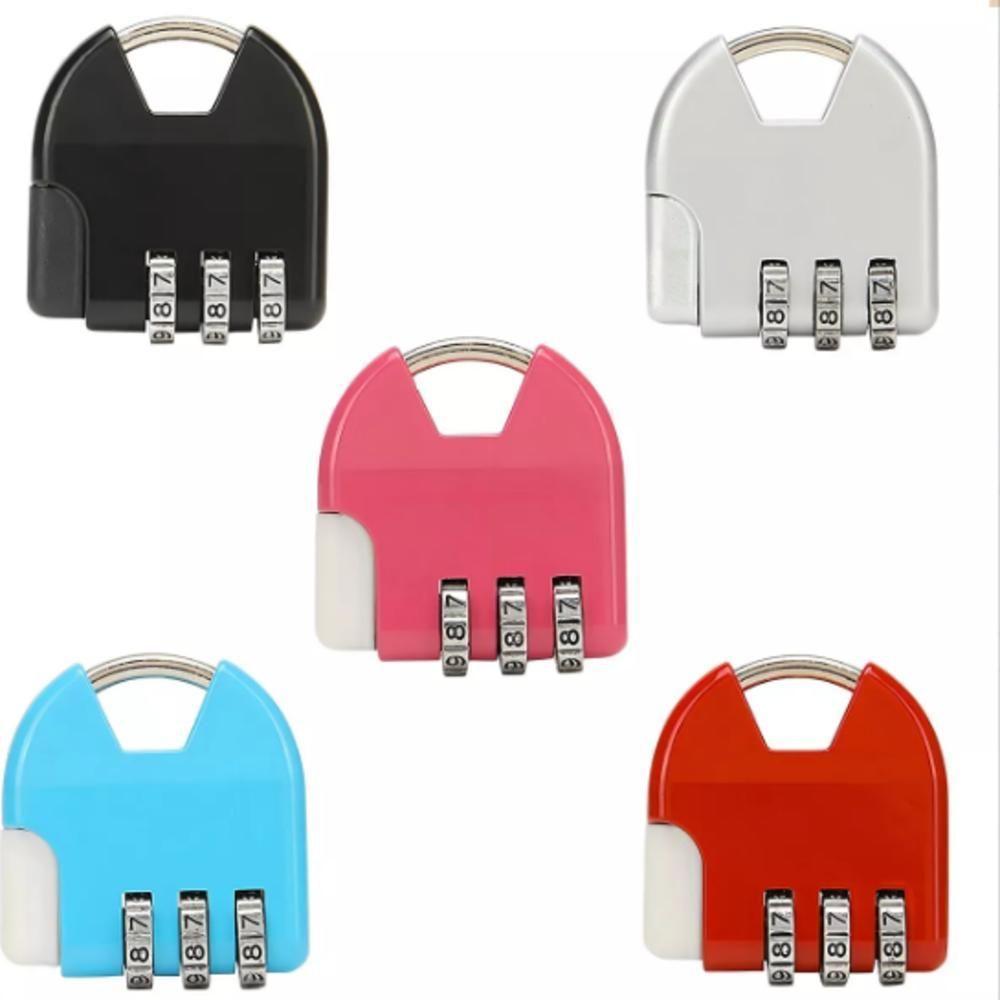 Cadeado Segredo Senha Tsa Ajustavel Antifurto Portatil Mala Mochila Armario Aeroporto Viagem Leve Resistente - 6