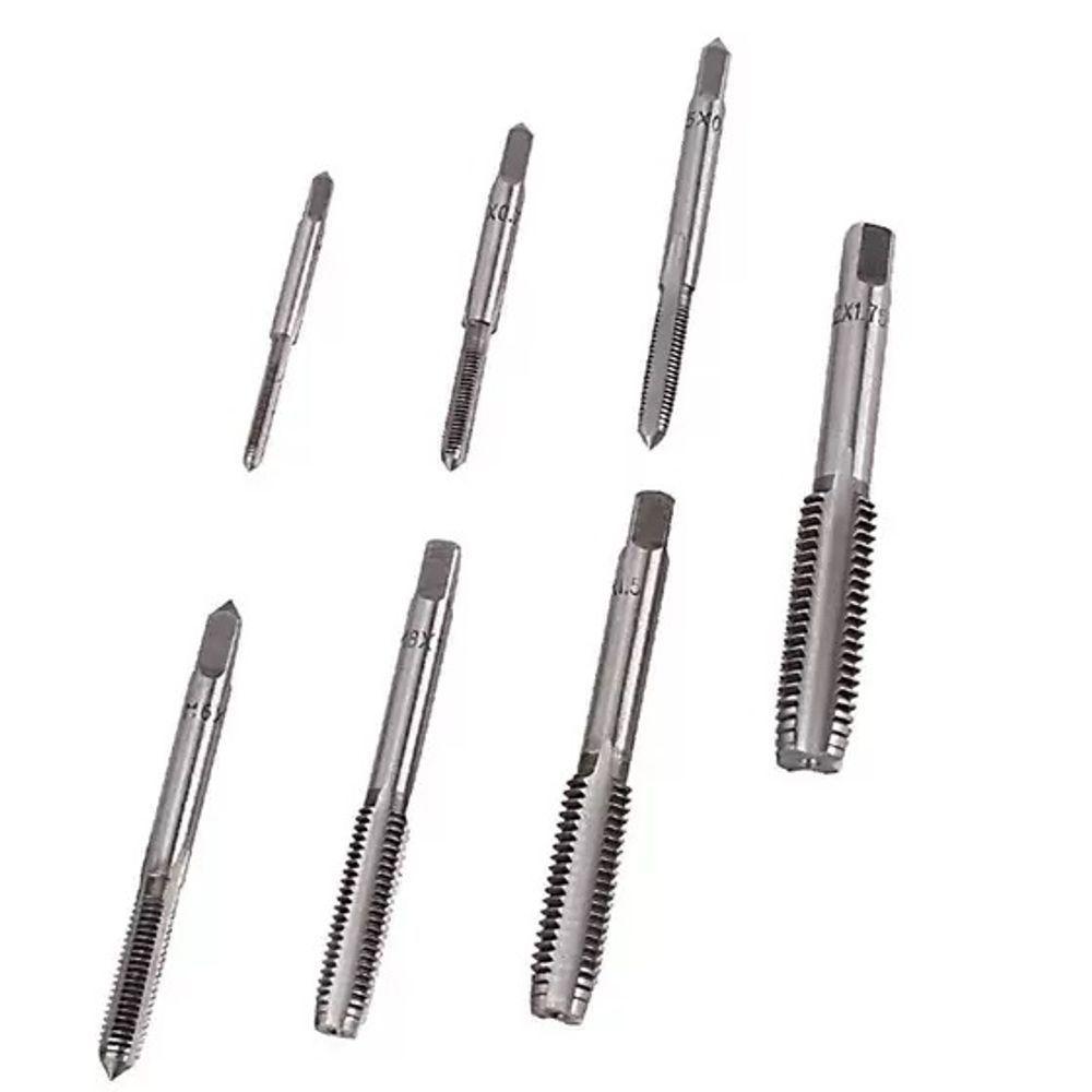 Jogo Tarraxas E Macho Com Vira Macho Abrir Rosca Kit Ferrame - 4