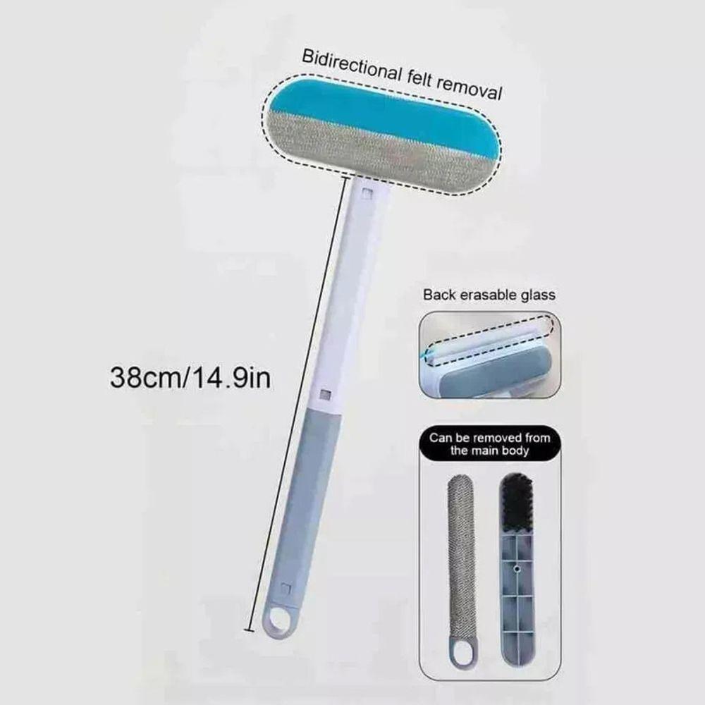 Escova Limpeza 4 Em 1 Multiuso Tira Pelos Roupas Sofá Carro - 7