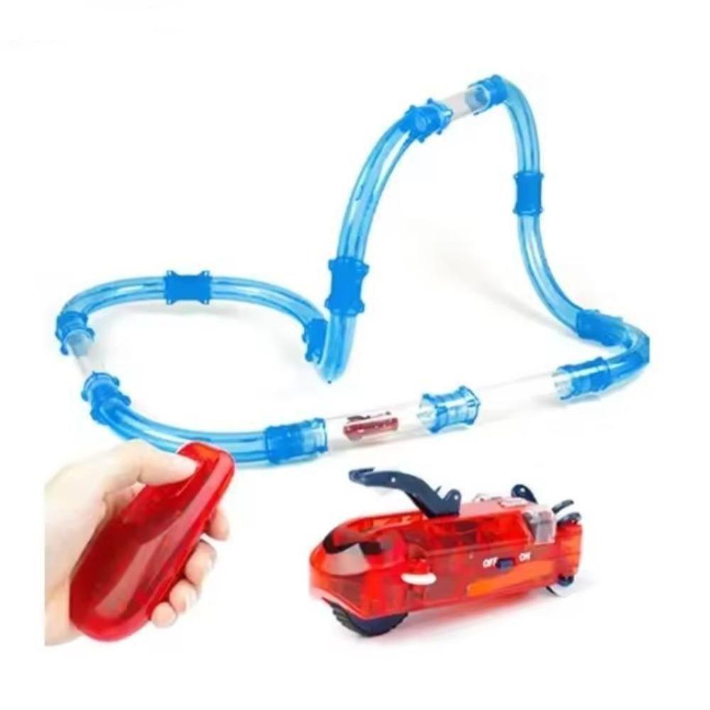 Kit Pista De Corrida Tubular Autodromo Tubos Para Carrinho Infantil Expansivel 26 Peças - 6