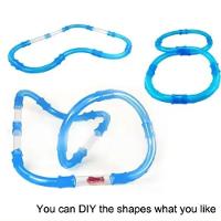 Kit Pista De Corrida Tubular Autodromo Tubos Para Carrinho Infantil Expansivel 26 Peças - 5