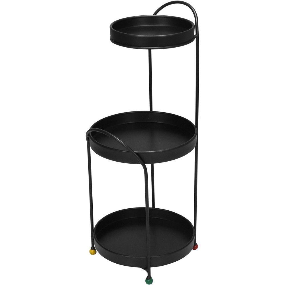 Suporte Metal 3 Níveis Para Vasos Decorativos Home & Co - 1