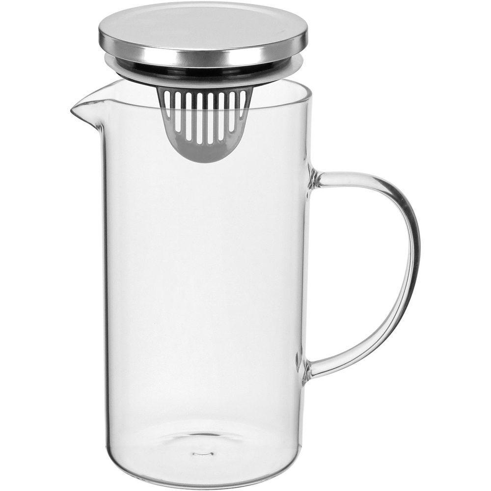 Jarra Agua Suco Home&co Com Tampa Inox Borossilicato 1l - 1