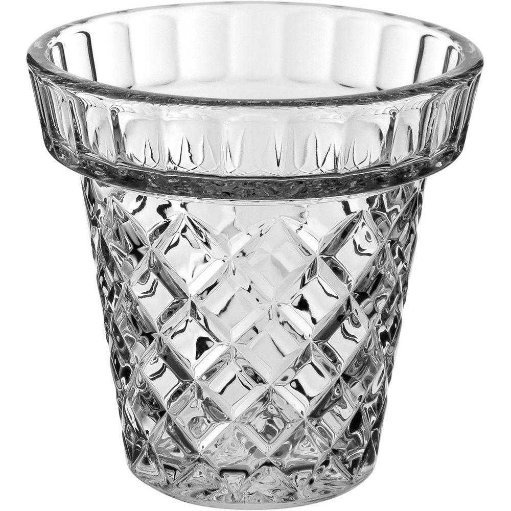 Vaso Home&co Vidro Redondo Decorativo 16x16cm - 1