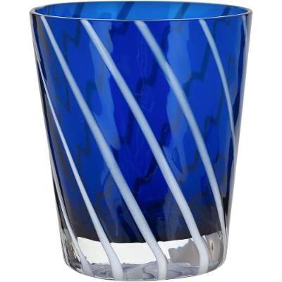 Copo Vidro Azul 6pç