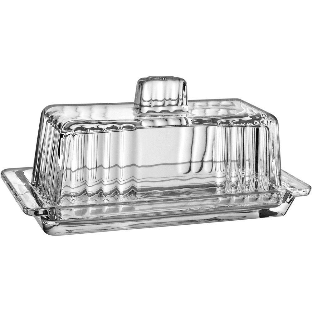 Manteigueira Home&co Vidro Manteiga 9x20x9cm Transparente - 1