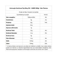 Top Whey 3w (900g) - Sabor: Mais Sabor - Leite - 2