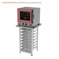 Forno Turbo Prp-004 G2 220v Rosa Progás + 8 Assadeiras Cimapi 220v - 7