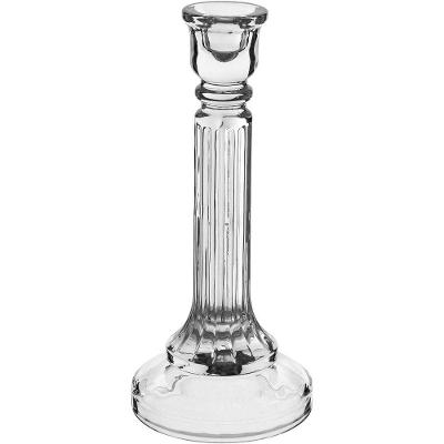 Castiçal Porta Vela Decorativo Home&co Eco Crystal 25x11x11