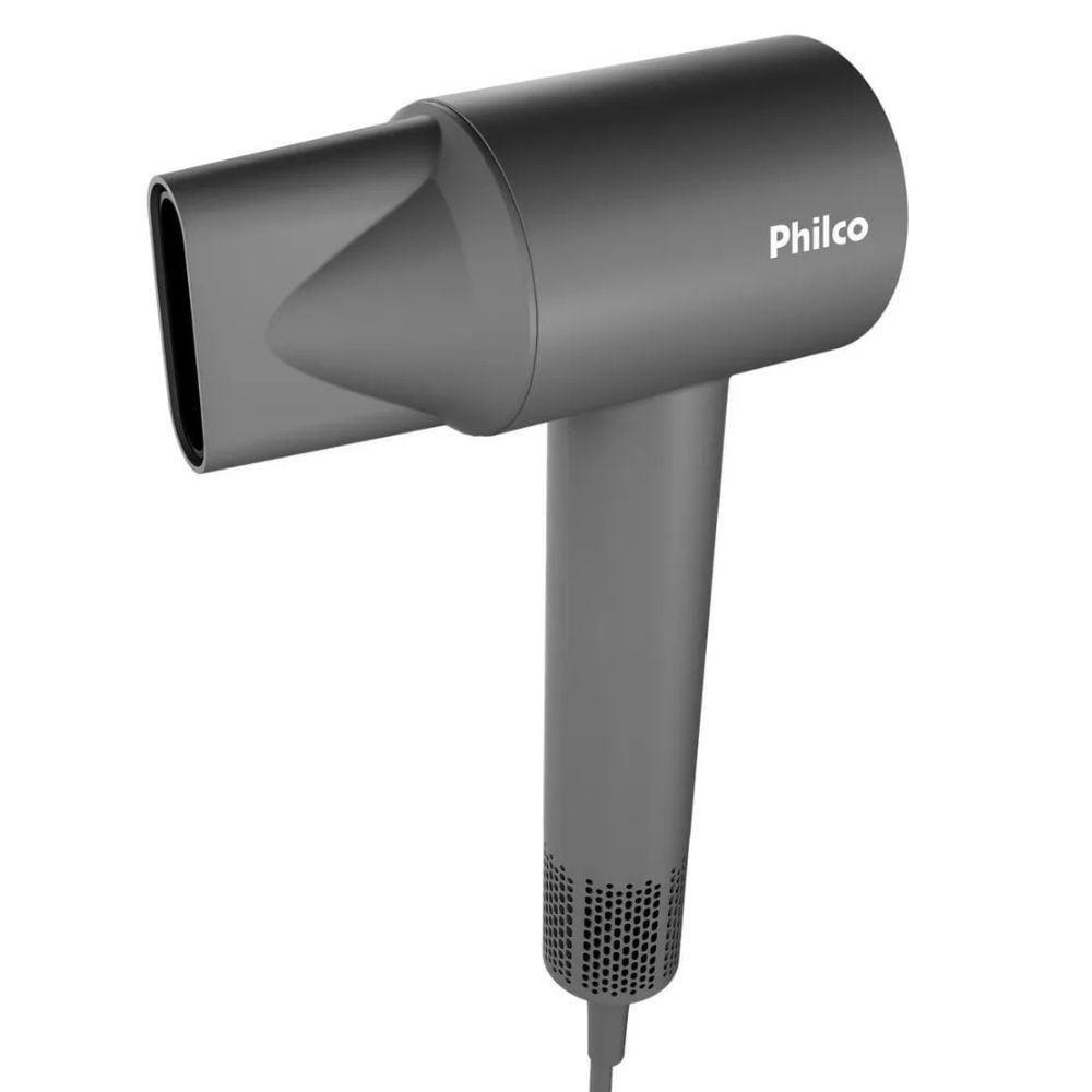 Secador De Cabelo Philco 1600w Psc3600 4 Temperaturas Cinza - 1