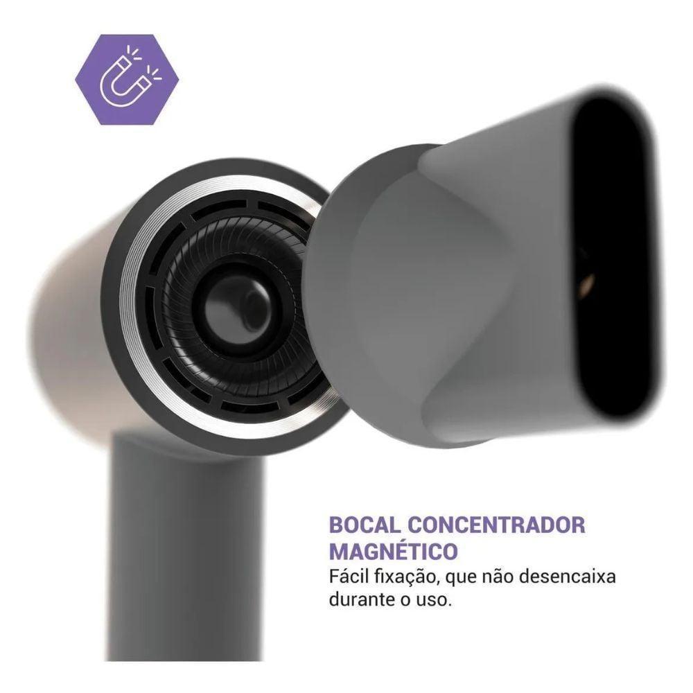 Secador De Cabelo Philco 1600w Psc3600 4 Temperaturas Cinza - 2