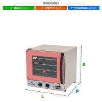 Forno Turbo Prp-004 G2 110V Rosa Progás + 8 Assadeiras Cimapi 110V - 6