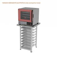 Forno Turbo Prp-004 Plus 220v Rosa Progás + 8 Assadeiras Cimapi 220v - 6