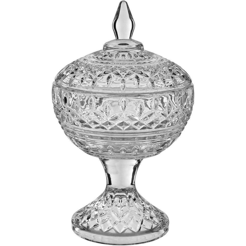 Potiche Decorativo Bomboniere Redondo Home&co Com Tampa - 1