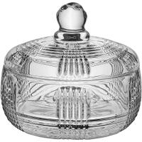 Potiche Redondo Eco Crystal Com Tampa Bomboniere Home&co - 1