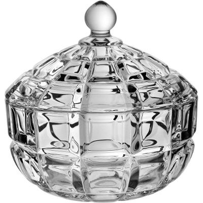 Potiche Vaso Bomboniere Home&co Tampa Eco Crystal 17x18x18cm