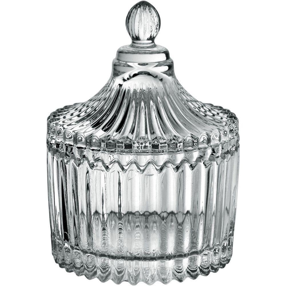 Bomboniere Tampa Eco Crystal Baleiro Potiche Redondo Home&co - 1