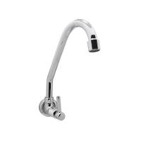 Torneira Cozinha Bica Móvel Metal Cromada 1/4 Volta Parede Luxo - 3