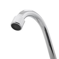 Torneira Cozinha Bica Móvel Metal Cromada 1/4 Volta Parede Luxo - 5