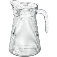 Jarra Suco água Acrilico Vidro 1,6 Litros Transparente - 1