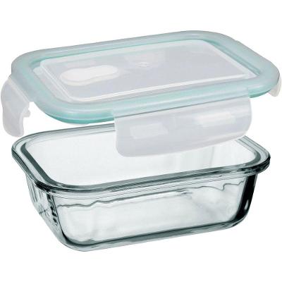 Pote Mantimentos Hermético Home&co Vidro Temperado 410ml