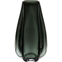 Vaso Decorativo Enfeite Casa Home&co Vidro 35x17x17cm Fumê - 1