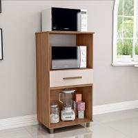 Balcão Multiuso Cairo Com 2 Portas E 1 Gaveta Freijo-baunilha - 5