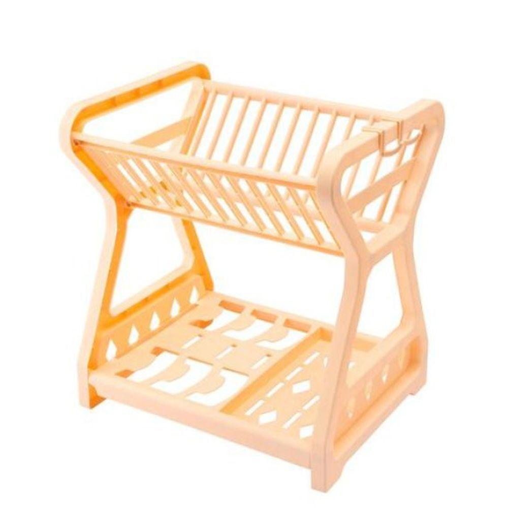 Escorredor Louça Plástico Pratos Copos Talheres Cozinha - 3