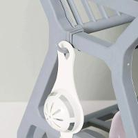 Escorredor Louça Plástico Pratos Copos Talheres Cozinha - 8