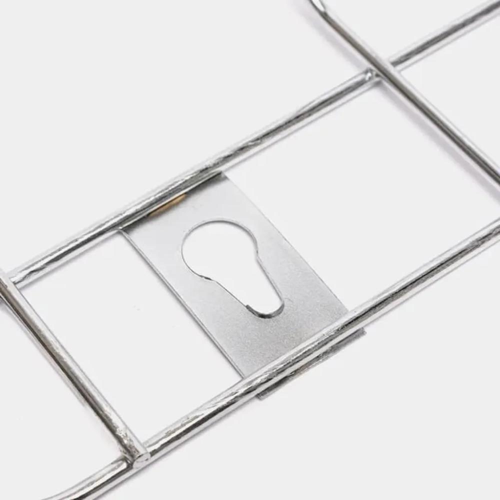 Cabideiro De Parede Grande 10 Ganchos Suporte Multiuso Organizador Guarda Roupa Lavanderia Banheiro Cozinha Pendurar Ute - 5