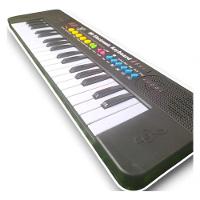 Teclado Musical Com 37 Teclas Som E Microfone Ritmos Srt Cor - 8