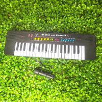 Teclado Musical Com 37 Teclas Som E Microfone Ritmos Srt Cor - 10