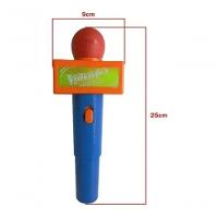 Microfone Infantil Musical Som Brinquedo Educativo Pilha - 8
