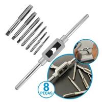 Jogo De Tarraxas Macho Vira Macho Abrir Rosca Kit Completo 8 - 5