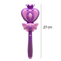Varinha Mágica Infantil Princesa Luz Som Brinquedo Encantado - 2