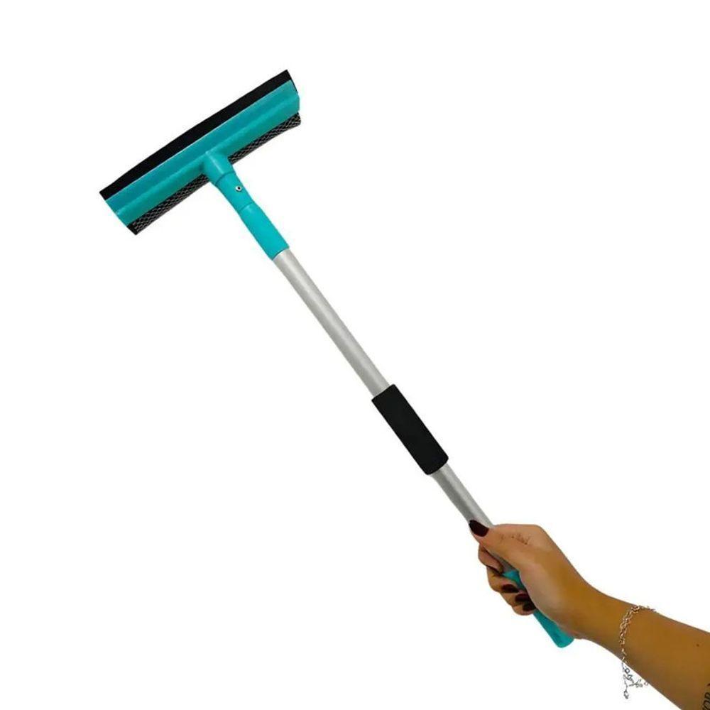 Rodo E Esponja 2em1 Cabo Extensível Retrátil Inox Leve Janel - 10