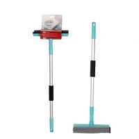 Rodo E Esponja 2em1 Cabo Extensível Retrátil Inox Leve Janel - 1